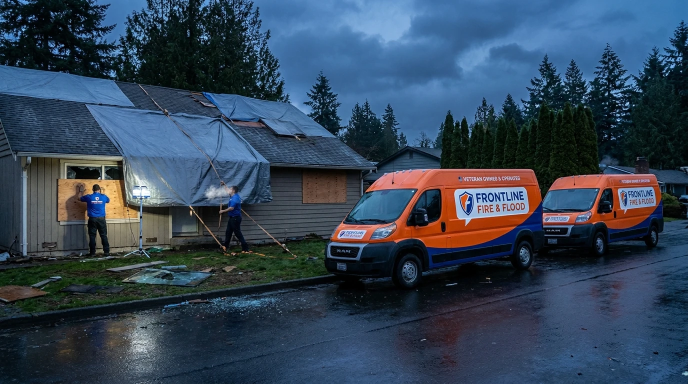 Board-Up & Tarping Services in Parkland, WA: What to Do After Sudden Property Damage