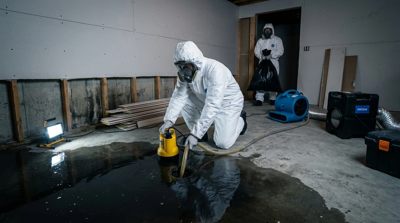 Sewage Cleanup & Remediation in Lacey, WA: What to Do When a Line Backs Up