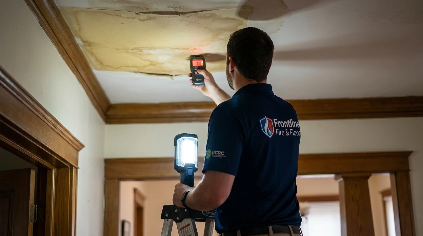 Water Damage in Ceiling: Causes, Warning Signs, and What to Do Next